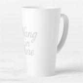 Hang in There T - Shirt Milchtasse (Rechte Ecke)