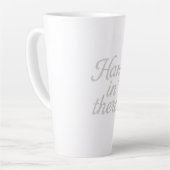 Hang in There T - Shirt Milchtasse (Linke Ecke)