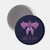 Hang in There Wacky Vampire Bat Magnet (Vorderseite/Rückseite)