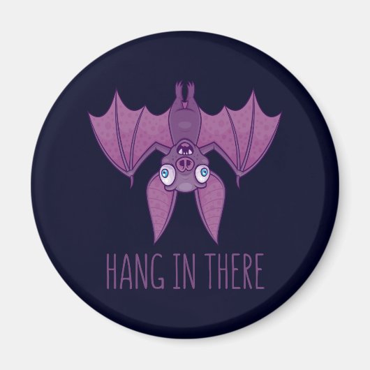 Hang in There Wacky Vampire Bat Magnet (Vorne)