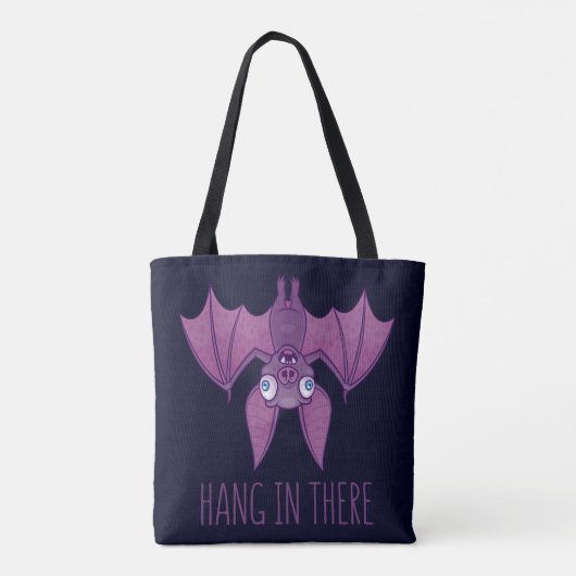 Hang in There Wacky Vampire Bat Tasche (Rückseite)