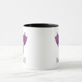 Hang in There Wacky Vampire Bat Tasse (Zentrum)