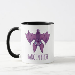 Hang in There Wacky Vampire Bat Tasse