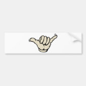 Hang Loose Autoaufkleber (Vorne)