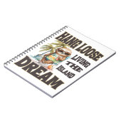 Hang Loose Island Dream Notizblock (Linke Seite)