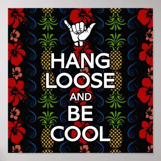Hang Loose Poster (Vorne)
