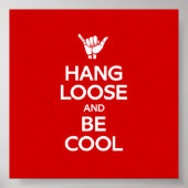 Hang Loose Poster (Vorne)