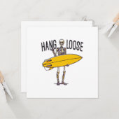 Hang Loose Surfer Karte (Vorderseite/Rückseite Beispiel)