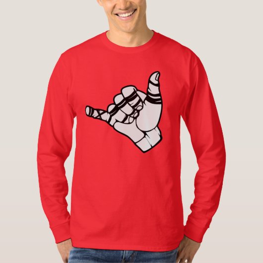 Hang lose Shaka BJJ T-Shirt (Vorderseite)