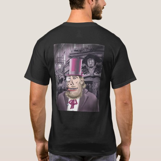 Hang mit Hyde-Männern schwarzer T - Shirt zurück (Rückseite)