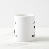 Häng mit meinem Hund Kaffeetasse (Mittel)