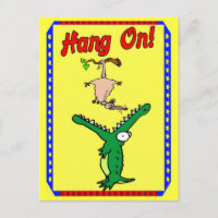 Hang On ! Alligator