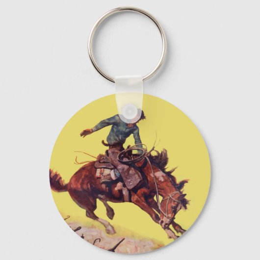 Hang on Cowboy Schlüsselanhänger (Vorderseite)