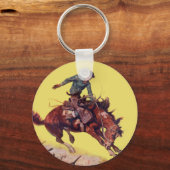 Hang on Cowboy Schlüsselanhänger (Vorderseite)