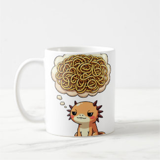 Hang On Let Me Overthink This Axolotl Introvert Fu Kaffeetasse