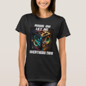 hang on let me overthink this back to School Math  T-Shirt (Vorderseite)
