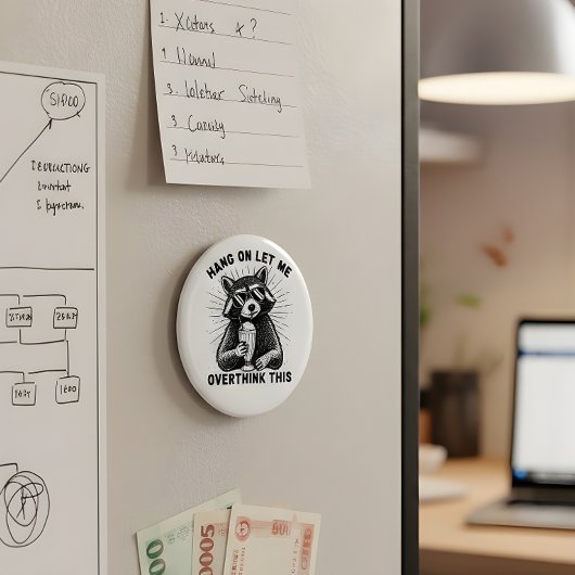 Hang On Let Me Overthink This Magnet