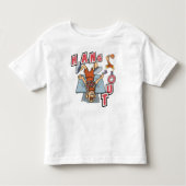 Hang Out Basketball Jersey Kleinkind T-shirt (Vorderseite)
