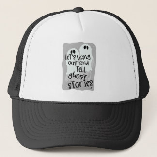 Hang Out Tell Ghost Stories Spooky Fun Truckerkappe
