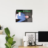 Hang rein! poster (Heimbüro)