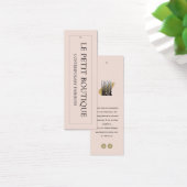 Hang-Tag des modernen Blush Closing Store (Schreibtisch)