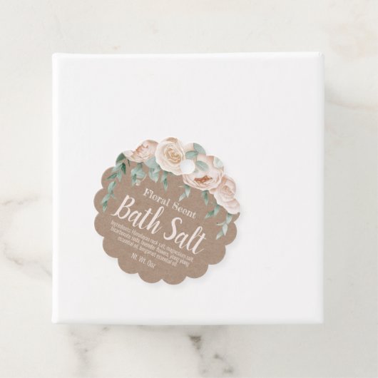 Hang-Tag für hausgemachte Badeseife Geschenkanhänger (Beispiel)