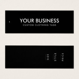 Hang-Tag für moderne Minimalistische Kleidung
