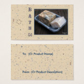 Hang Tag für primitive Soaps (Vorne & Hinten)