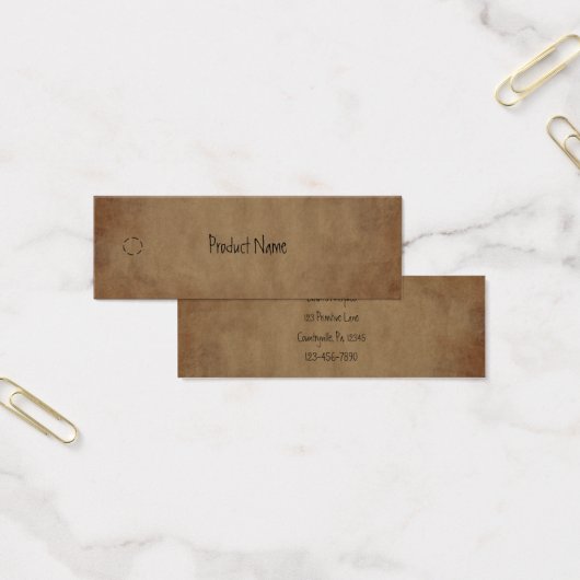 Hang-Tag für primitives Papier (Büro)