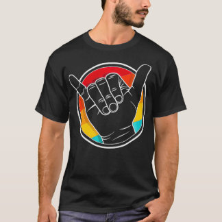 Hang ten Vdub Greeting Shaka wave Aircooled Lif T-Shirt