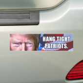 Hang Tight Patriots Trump Autoaufkleber (Auf Auto)