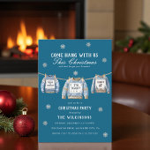 hang with us ugly christmas jumper party einladung