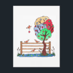 Hang Your Heart Feiertagspostkarte<br><div class="desc">custom</div>