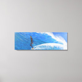 Hang zehn leinwanddruck