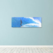 Hang zehn leinwanddruck (Insitu (Holzboden))