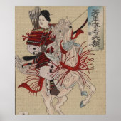Hangakujo, Frau Samurai um 1885 Poster (Vorne)