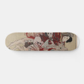 Hangakujo, weiblicher Samurai circa 1885 Skateboard (Horizontal)