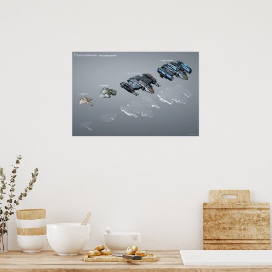 Hangar units poster (Küche)