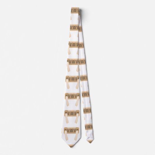 Hangboard Climbing Krawatte (Vorderseite)