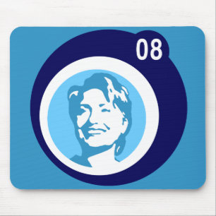 Hangclinton : blaue Blasen : Mousepad