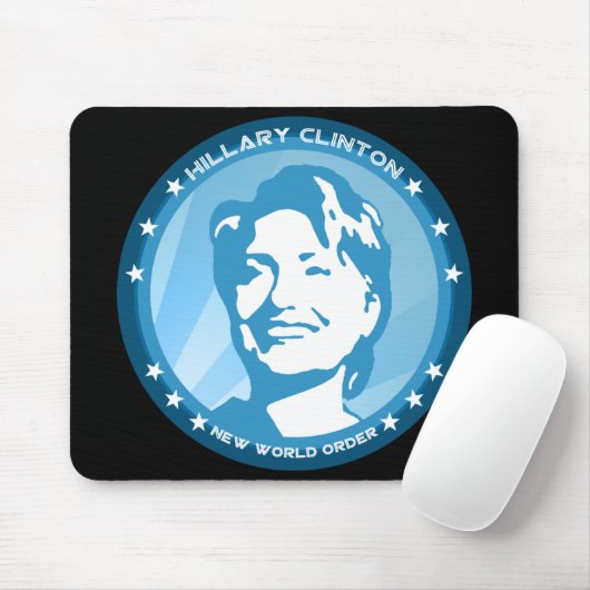 Hangclinton : blaue Rochen : Mousepad (Mit Mouse)