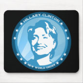 Hangclinton : blaue Rochen : Mousepad (Vorne)