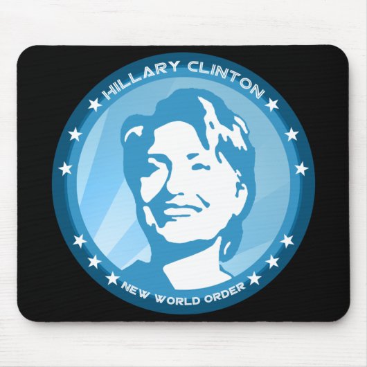 Hangclinton : blaue Rochen : Mousepad (Vorne)
