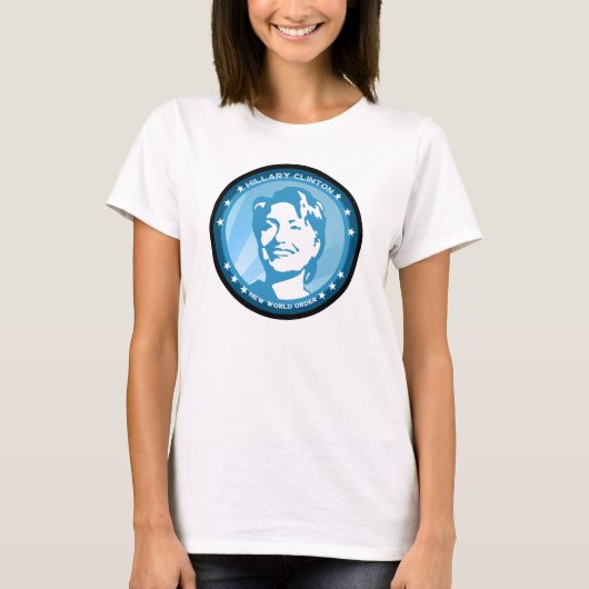 Hangclinton (blaue Rochen) T-Shirt (Vorderseite)