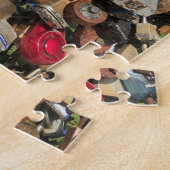 Hänge an einer Brücke Puzzle (Seite)