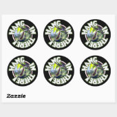 Hänge da Sticker (Blatt)