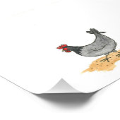 HÄNGE MIT CHICK FOTODRUCK (Ecke)