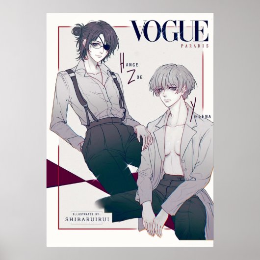 Hange Zoe und Yelenangriff auf Titan Poster (Vorne)