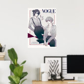 Hange Zoe und Yelenangriff auf Titan Poster (Heimbüro)