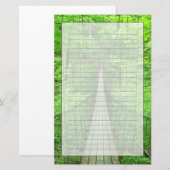 Hängebrücke Briefpapier (Vorne/Hinten)